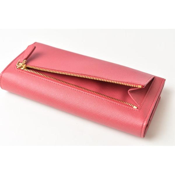 財布 PRADA 長財布 1M1132 SAFFIANO METAL/サフィアノ PEONIA/ペオニア 財布 PRADA 長財布 1M1132 SAFFIANO METAL/サフィアノ PEONIA/ペオニア