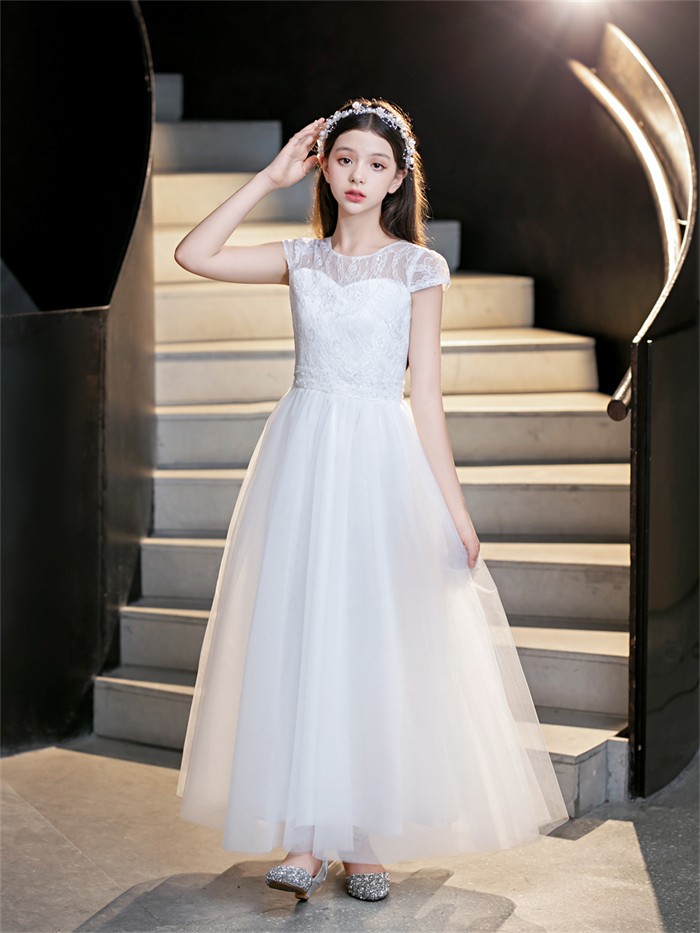 ピアノ発表会 ドレス 子供 女の子 発表会ドレス 子ども ワンピース レース シャンパン ホワイト グレー お祝い日 演奏会 音楽会 フォーマル 誕生日 撮影 パーティー ジュニア キッズ ロングドレ ピアノ発表会 ドレス 子供 女の子 発表会ドレス 子ども ワンピース レース シャンパン ホワイト グレー お祝い日 演奏会 音楽会 フォーマル 誕生日 撮影 パーティー ジュニア キッズ ロングドレ