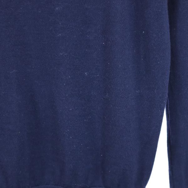 ジルサンダーネイビー ウール 長袖 Vネック ニット M 紺系 JIL SANDER NAVY セーター レディース ジルサンダーネイビー ウール 長袖 Vネック ニット M 紺系 JIL