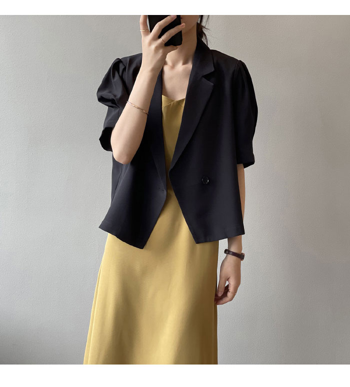 テーラードジャケット レディース ジャケット テーラード ライトアウター 五分袖 ショート丈 ショートアウター ショートジャケット アウター 薄手アウター お洒落 カジュアル 重ね着 レイヤード 夏新 テーラードジャケット レディース ジャケット テーラード ライトアウター 五分袖 ショート丈 ショートアウター ショートジャケット アウター 薄手アウター お洒落 カジュアル 重ね着 レイヤード 夏新