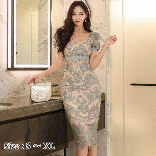 キャバドレス ナイトドレス ミディアムドレス ハイウエスト タイト ワンピース 半袖 デコルテ ビジュー レース 切り替え レディース グラシア キャバドレス ナイトドレス ミディアムドレス ハイウエスト タイト ワンピース 半袖 デコルテ ビジュー レース 切り替え レディース グラシア