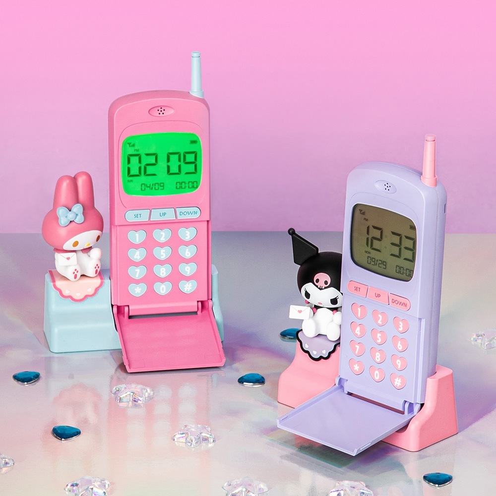 retro table clock アラーム led light KUROMI / MY MELODY / POMPOMPURIN / CINNAMOROLL新製品-717 retro table clock アラーム led light KUROMI / MY MELODY / POMPOMPURIN / CINNAMOROLL新製品-717