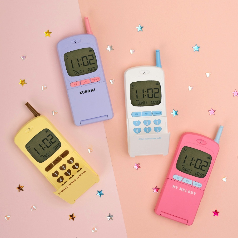 retro table clock アラーム led light KUROMI / MY MELODY / POMPOMPURIN / CINNAMOROLL新製品-717 retro table clock アラーム led light KUROMI / MY MELODY / POMPOMPURIN / CINNAMOROLL新製品-717