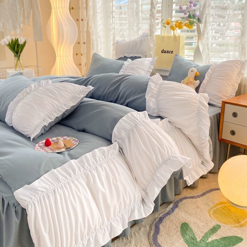 布団カバー セット掛け布団カバー 布団カバーセット シングル 四季通用 可愛い ベッド用品 寝具セット 柔らか 肌触 敷布団カバー