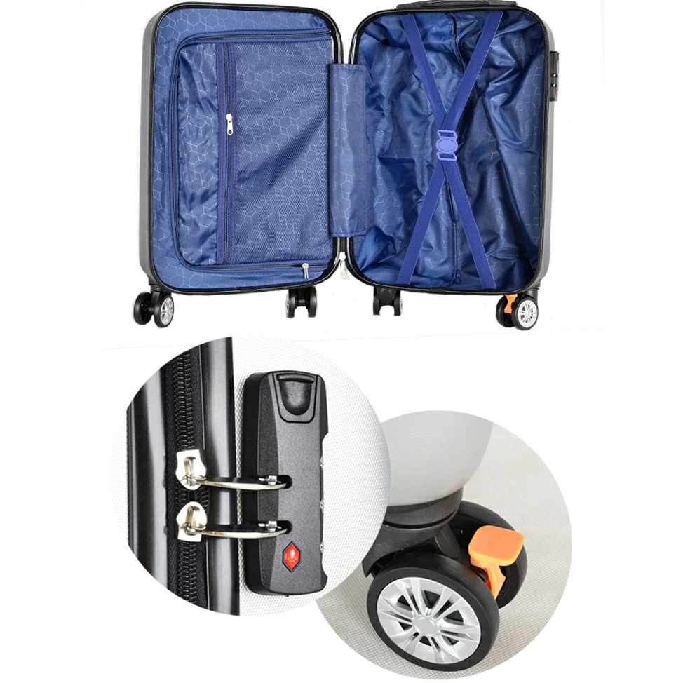 スーツケース キャリーケース 50L キャリーバッグ ファスナー式 超軽量 大型 耐衝撃 静音 ダブルキャスター 360度回転 旅行 ビジネス 出張 ブラック Mサイズ(3-5泊) スーツケース キャリーケース 50L キャリーバッグ ファスナー式 超軽量 大型 耐衝撃 静音 ダブルキャスター 360度回転 旅行 ビジネス 出張 ブラック Mサイズ(3-5泊)