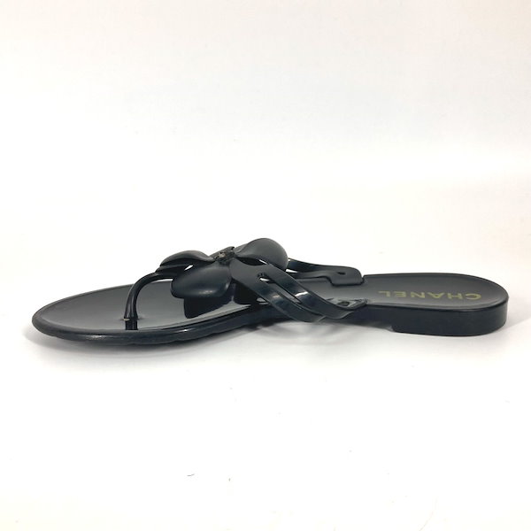 Qoo10] CHANEL サンダル カメリア 靴 シューズ ビーチ