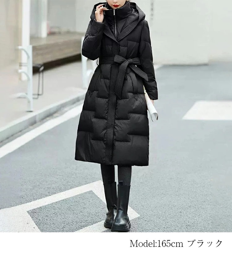 WAY ダウンコート ロングコート レディース 冬 ダウンジャケット ロングコートフード付き ポケット付き ベルト付き アウター ジャンパー 前開き ドロストロング 軽量 厚手 暖かい 防寒 撥水 カ WAY ダウンコート ロングコート レディース 冬 ダウンジャケット ロングコートフード付き ポケット付き ベルト付き アウター ジャンパー 前開き ドロストロング 軽量 厚手 暖かい 防寒 撥水 カ