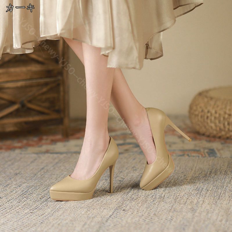 777円OFFクーポン パンプス ハイヒール ピンヒール パンプス 痛くない 脱げない パンプス 結婚式 靴 レディース 厚底 パンプス ストーム ヒール12cm ヒール パンプス キャバ お呼ばれ