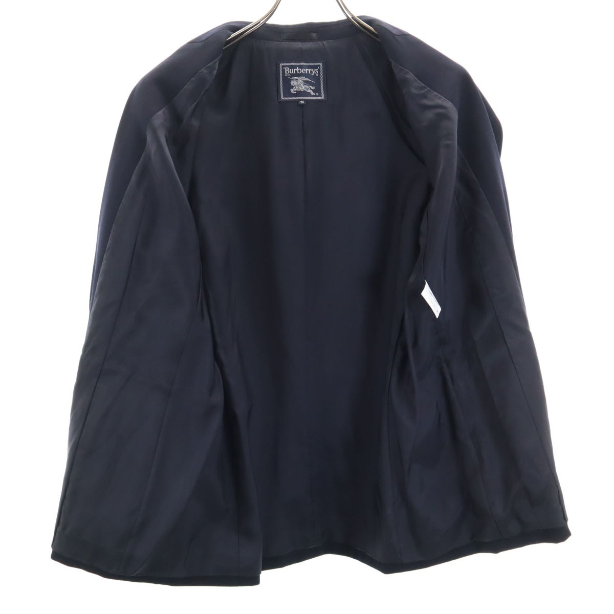 Burberrys バーバリーズ 90s オールド スカートスーツ 上下セットアップ 38/40 ネイビー系 三陽商会 レディース 古着 Burberrys バーバリーズ 90s オールド スカートスーツ 上下セットアップ 38/40 ネイビー系 三陽商会 レディース 古着