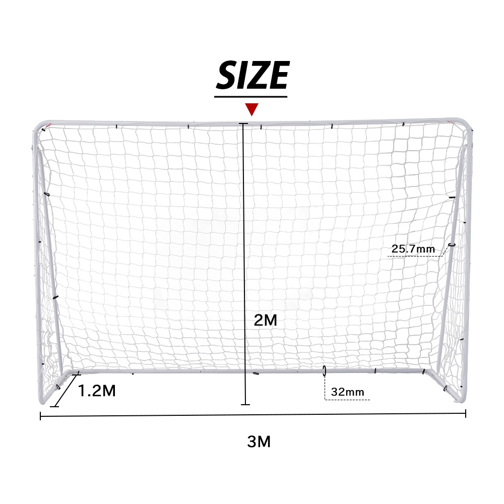 【国内出荷】【元SKU:SA305864AAA】フットサルゴール 3m×2m 公式サイズ 組み立て式 キャリーバッグ付 室内 屋外兼用 練習用ネット サッカーゴール フットサル ゴール サッカー ミニ 【国内出荷】【元SKU:SA305864AAA】フットサルゴール 3m×2m 公式サイズ 組み立て式 キャリーバッグ付 室内 屋外兼用 練習用ネット サッカーゴール フットサル ゴール サッカー ミニ