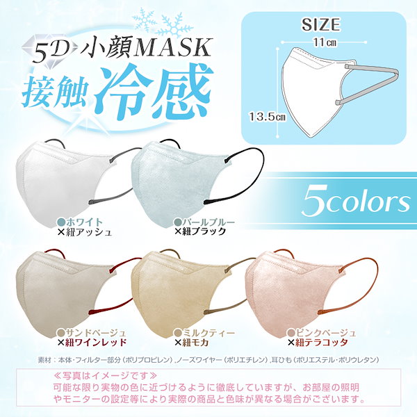 Qoo10] fancysharpmask 数量限定 スモーキーピンク30枚 マスク