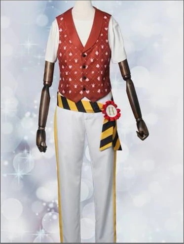 ツイステ ふしぎの国のアリス ハーツラビュル寮 エーストラッポラ ツイステ Ace コスプレ衣装 コスチューム ツイステ ふしぎの国のアリス ハーツラビュル寮 エーストラッポラ ツイステ Ace コスプレ衣装 コスチューム