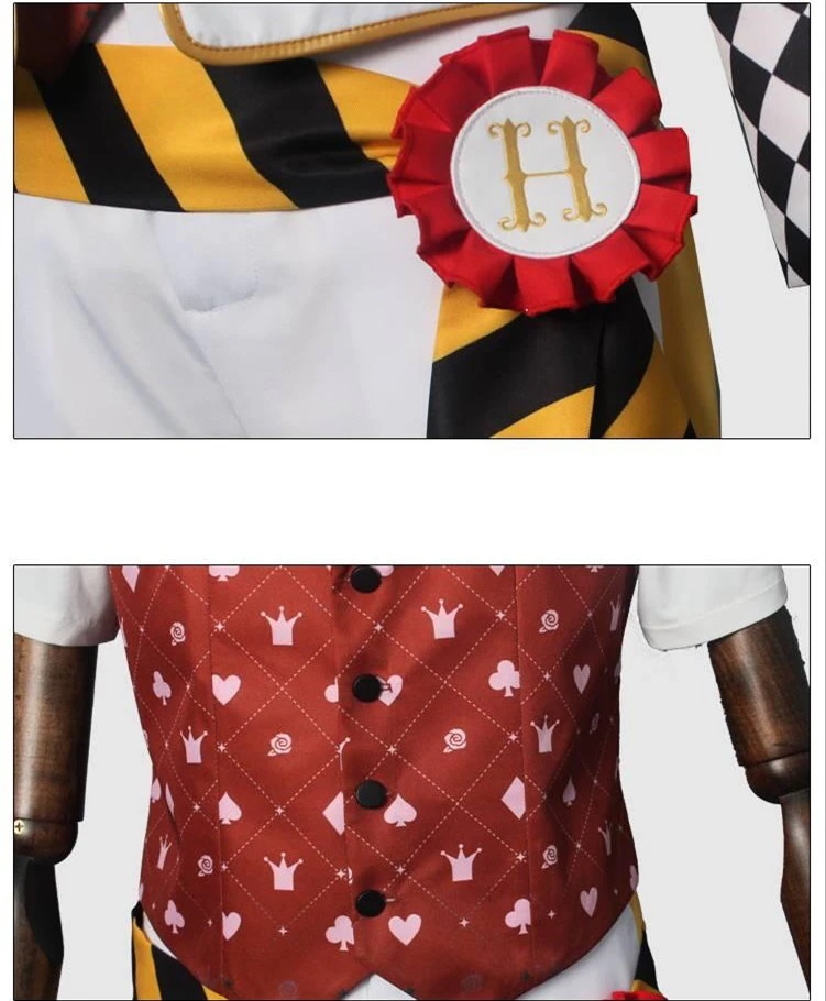 ツイステ ふしぎの国のアリス ハーツラビュル寮 エーストラッポラ ツイステ Ace コスプレ衣装 コスチューム ツイステ ふしぎの国のアリス ハーツラビュル寮 エーストラッポラ ツイステ Ace コスプレ衣装 コスチューム