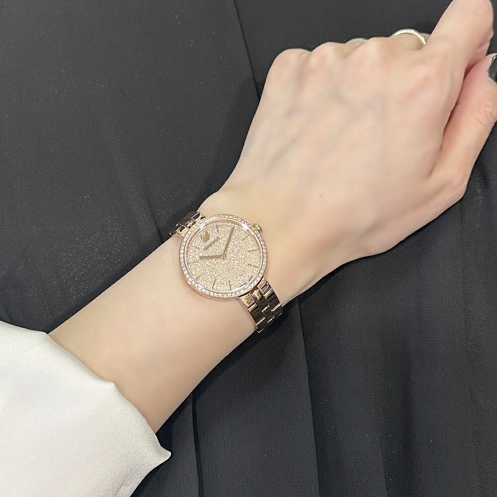 スワロフスキー 腕時計 レディース ギフトに最適 上品 ローズゴールド グリッター ブレスレットウォッチ クリスタル 大人 おしゃれ エレガント 女性 彼女 妻 母 ギフト プレゼント 誕生日 記念日 スワロフスキー 腕時計 レディース ギフトに最適 上品 ローズゴールド グリッター ブレスレットウォッチ クリスタル 大人 おしゃれ エレガント 女性 彼女 妻 母 ギフト プレゼント 誕生日 記念日