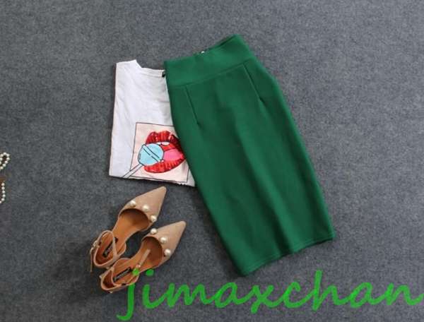 サマー　レディース　無地　タイトスカート キシスカート　フレア　フォーマル　マーメイドラインスカート　ハイウエス　ペンシルス