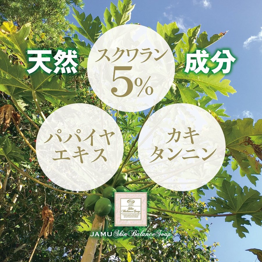 ジャムウ デリケートゾーン ソープ (7個) スキン バランス ソープ 臭い 黒ずみ マスク肌荒れ石鹸 低刺激 保湿 洗顔石鹸 ワキ ニオイ ケア 匂い ハーバルソープ