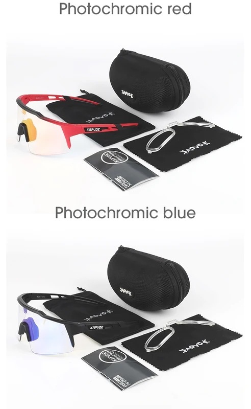 納期1030日前後：Kapvoe-メンズサイクリングサングラス,ブルークロミックサングラス,マウンテンバイク,新品