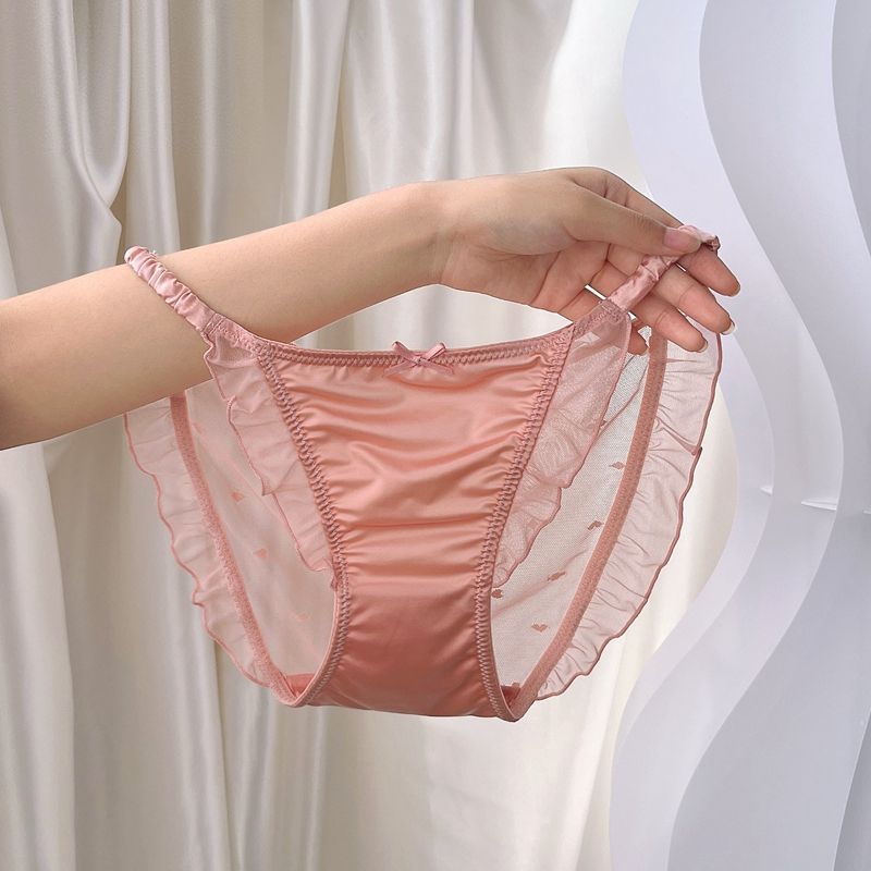 セット売りショーツ 3点セット 新作 ins純欲細レースパンツローウエスト氷糸透明網糸綿股間三角パンツ セット売りショーツ 3点セット 新作 ins純欲細レースパンツローウエスト氷糸透明網糸綿股間三角パンツ