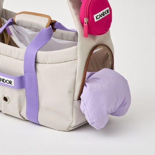 ペットキャリー set ピカブバッグ+コージークッション コンボ 2色 /犬 /猫/犬 服