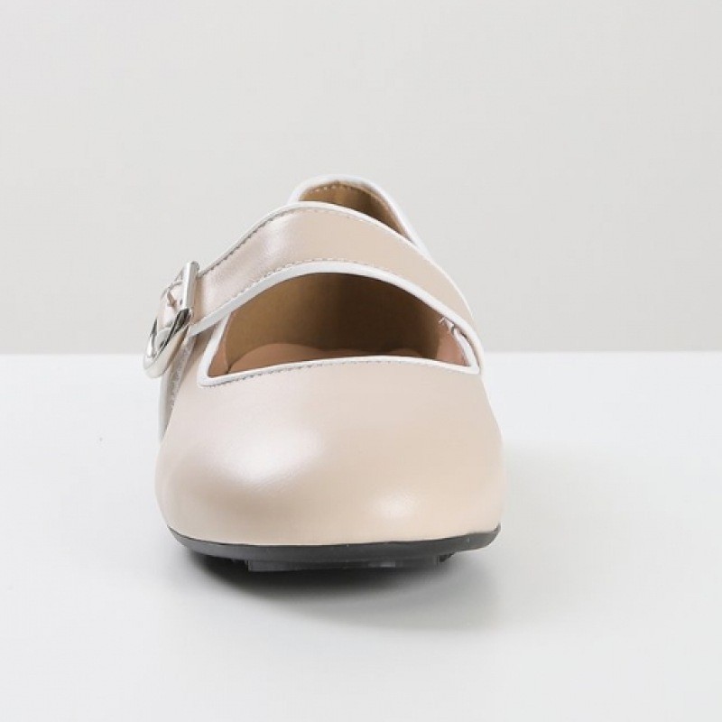 (Ninas Paris) 韓国製ラインカラーバックルローファー (Ninas Paris) 韓国製ラインカラーバックルローファー