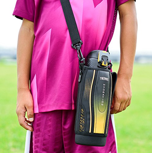 サーモス 水筒 真空断熱スポーツボトル 【ワンタッチオープンタイプ】 1.0L ブラックグラデーション FFZ-1002F BK-G