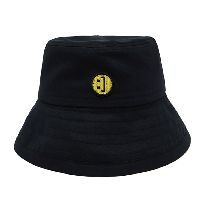 [MSKN2ND] M19BAC002BK スマイルバケットハット BUCKETHAT ブラック ユニセックス レディース メンズ