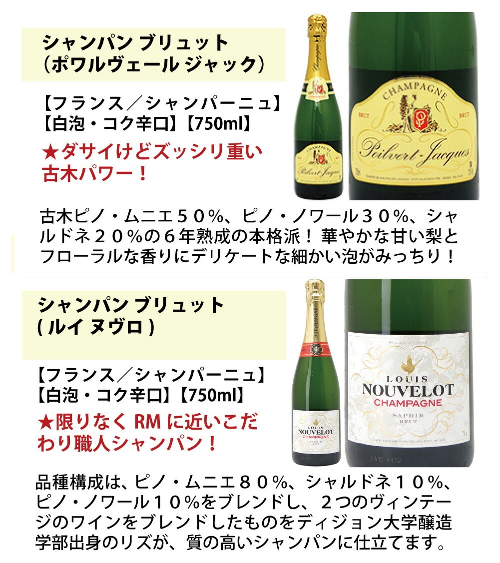ワイン ワインセット 極上直輸入 超豪華シャンパン（フランス シャンパーニュ産）9本セット 大人気 飲み比べセット ギフト ^W0CQ03SE^