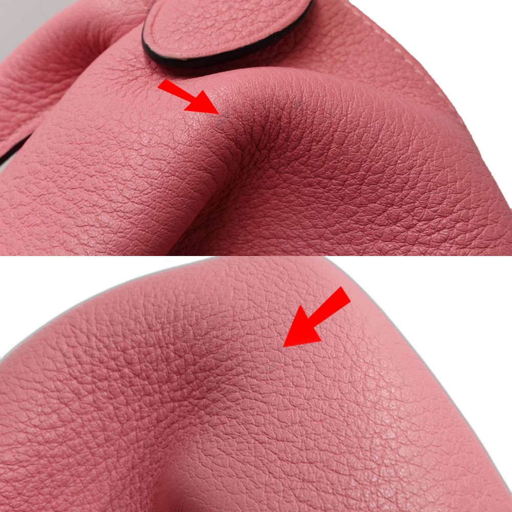 エレファントチャーム 象 コインケース カーフ ピンク/181468【中古】 エレファントチャーム 象 コインケース カーフ ピンク/181468【中古】