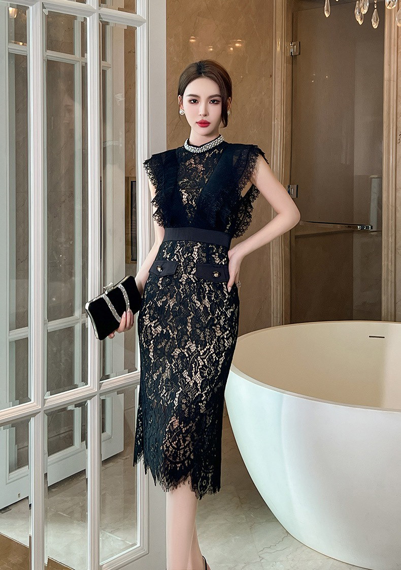 ワンピースドレスドレスお呼ばれ 大人 キャバ 着痩せ 夏 同窓会 ドレス レースワンピース ノースリーブ パーティー ワンピースドレスドレスお呼ばれ 大人 キャバ 着痩せ 夏 同窓会 ドレス レースワンピース ノースリーブ パーティー