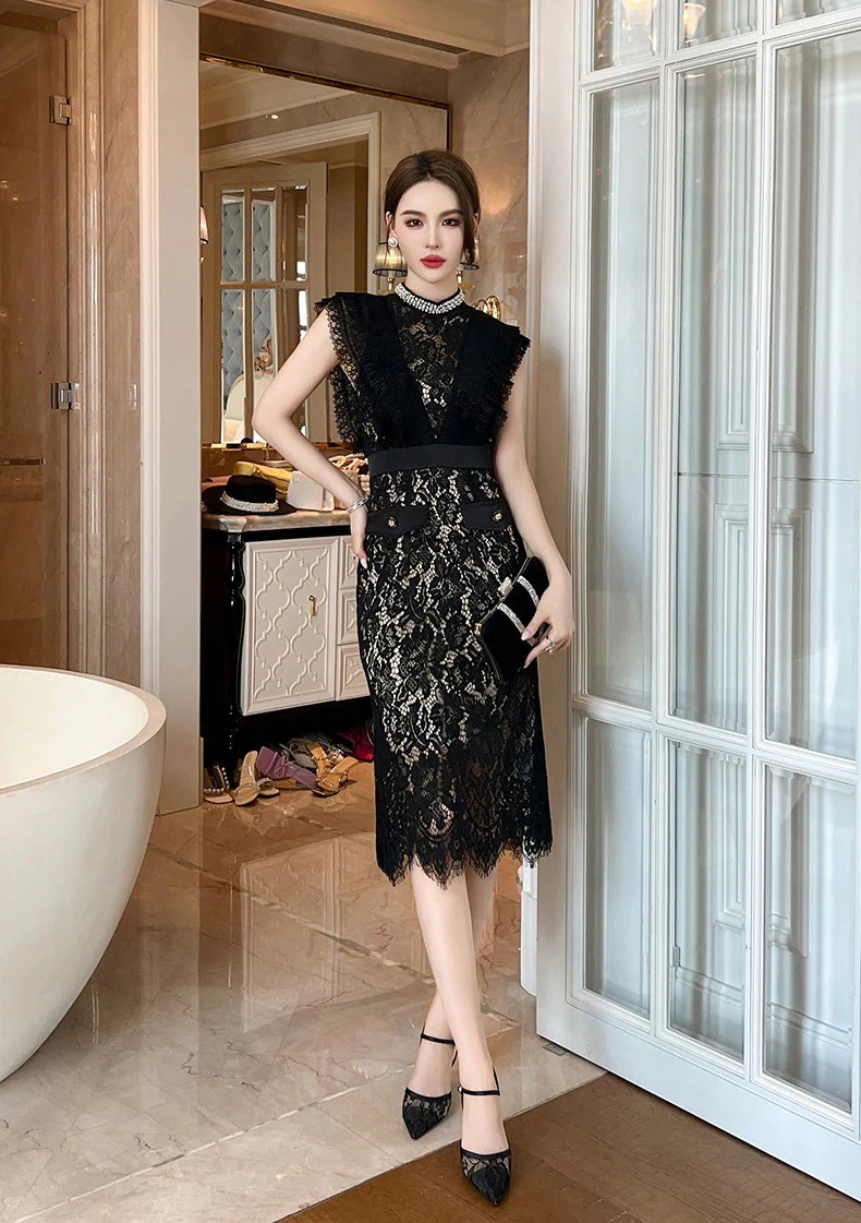 ワンピースドレスドレスお呼ばれ 大人 キャバ 着痩せ 夏 同窓会 ドレス レースワンピース ノースリーブ パーティー ワンピースドレスドレスお呼ばれ 大人 キャバ 着痩せ 夏 同窓会 ドレス レースワンピース ノースリーブ パーティー