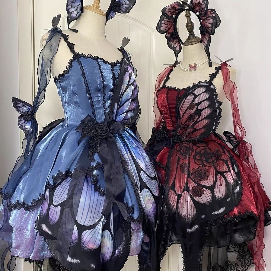 ロリータバレエプリンセス風ロリータドレスjskショールセットフルセット