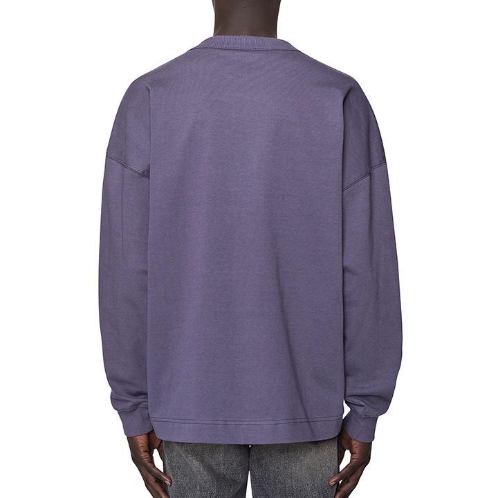 長袖スウェットシャツ トレーナー メンズ S-PATCHY リフレクティブプラスチックパッチ die-m-t-f4-3v6