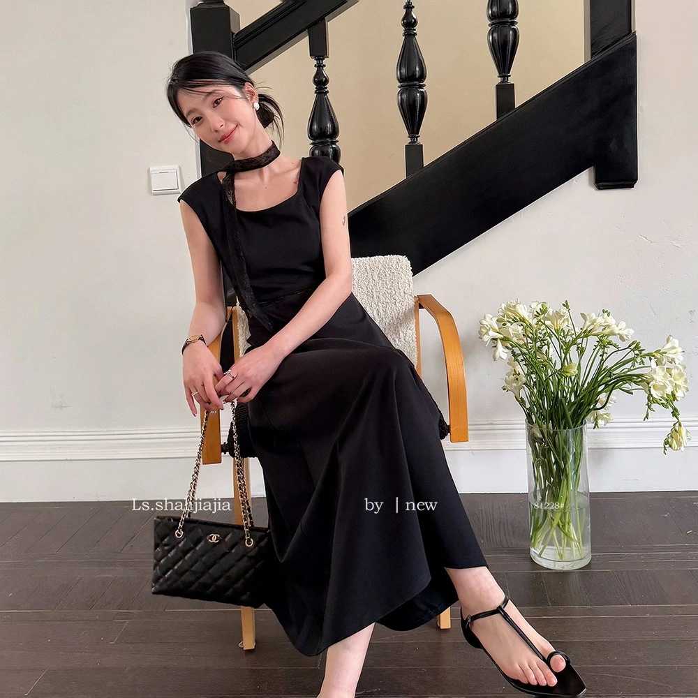 パーティードレス ロングドレス ワンピース 黒 春 夏 秋 結婚式 謝恩会 お呼ばれ 着痩せ おしゃれ 個性的 透かし彫り 透明感 レース 高校生 大学生 スクエアネック 袖あり 大人 落ち感 高級感 パーティードレス ロングドレス ワンピース 黒 春 夏 秋 結婚式 謝恩会 お呼ばれ 着痩せ おしゃれ 個性的 透かし彫り 透明感 レース 高校生 大学生 スクエアネック 袖あり 大人 落ち感 高級感