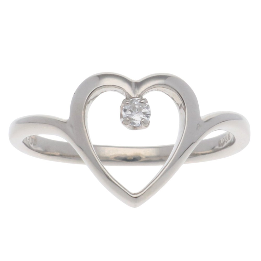 ミキモト リング 指輪 9.5号 Pt900プラチナ ダイヤモンド MIKIMOTO