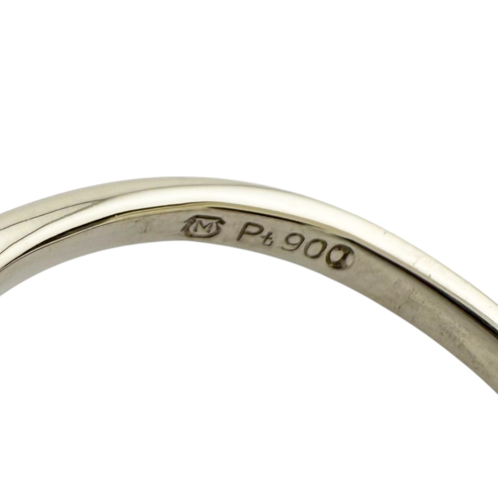 ミキモト リング 指輪 9.5号 Pt900プラチナ ダイヤモンド MIKIMOTO