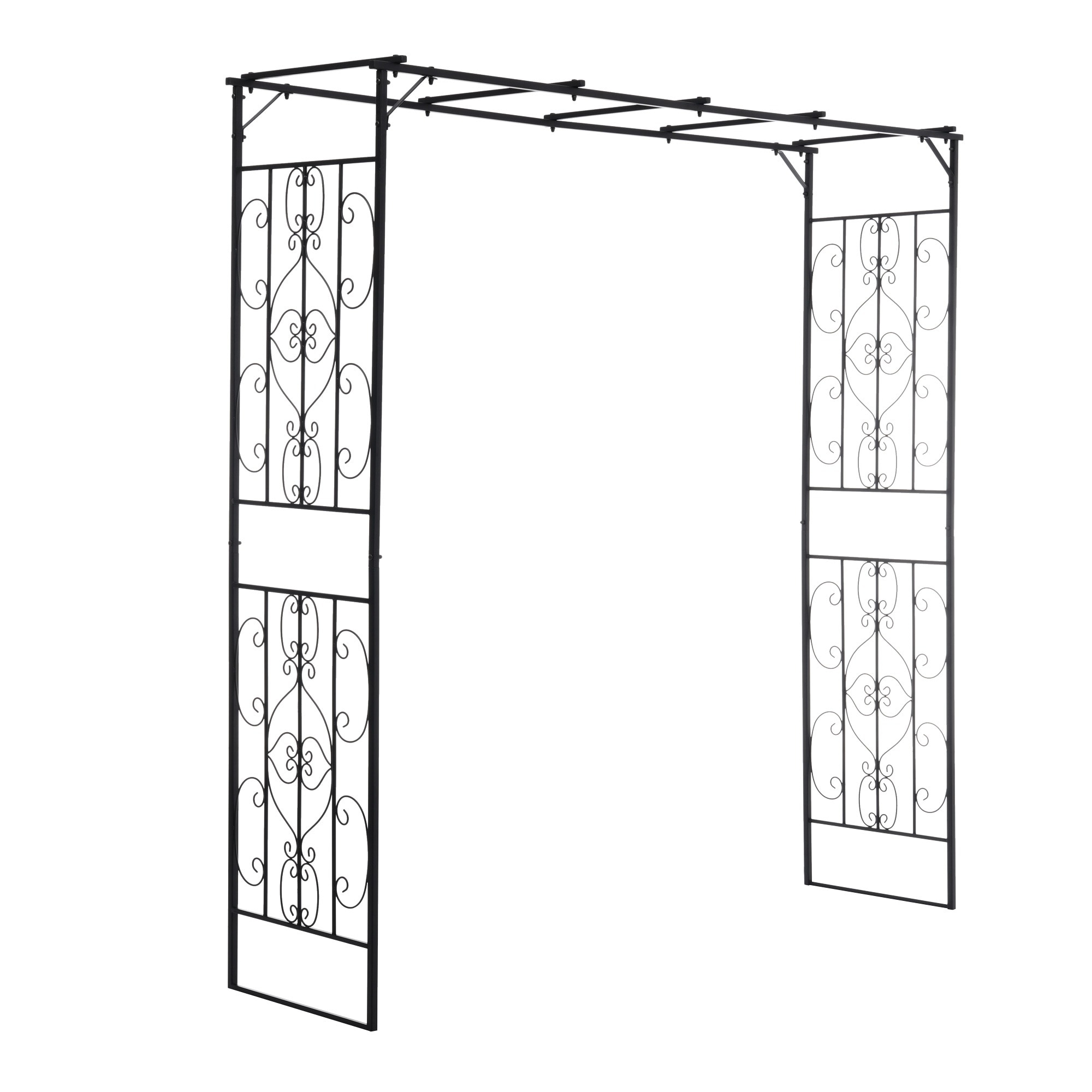 【国内発送Ｍ】1897【元SKU：N508P249394A】ガーデンアーチ ローズアーチ 園芸 ガーデニング用品 ガーデン ファニチャー スチール 鉄製 薔薇アーチ 外 園芸用品 アーチ ガーデニング