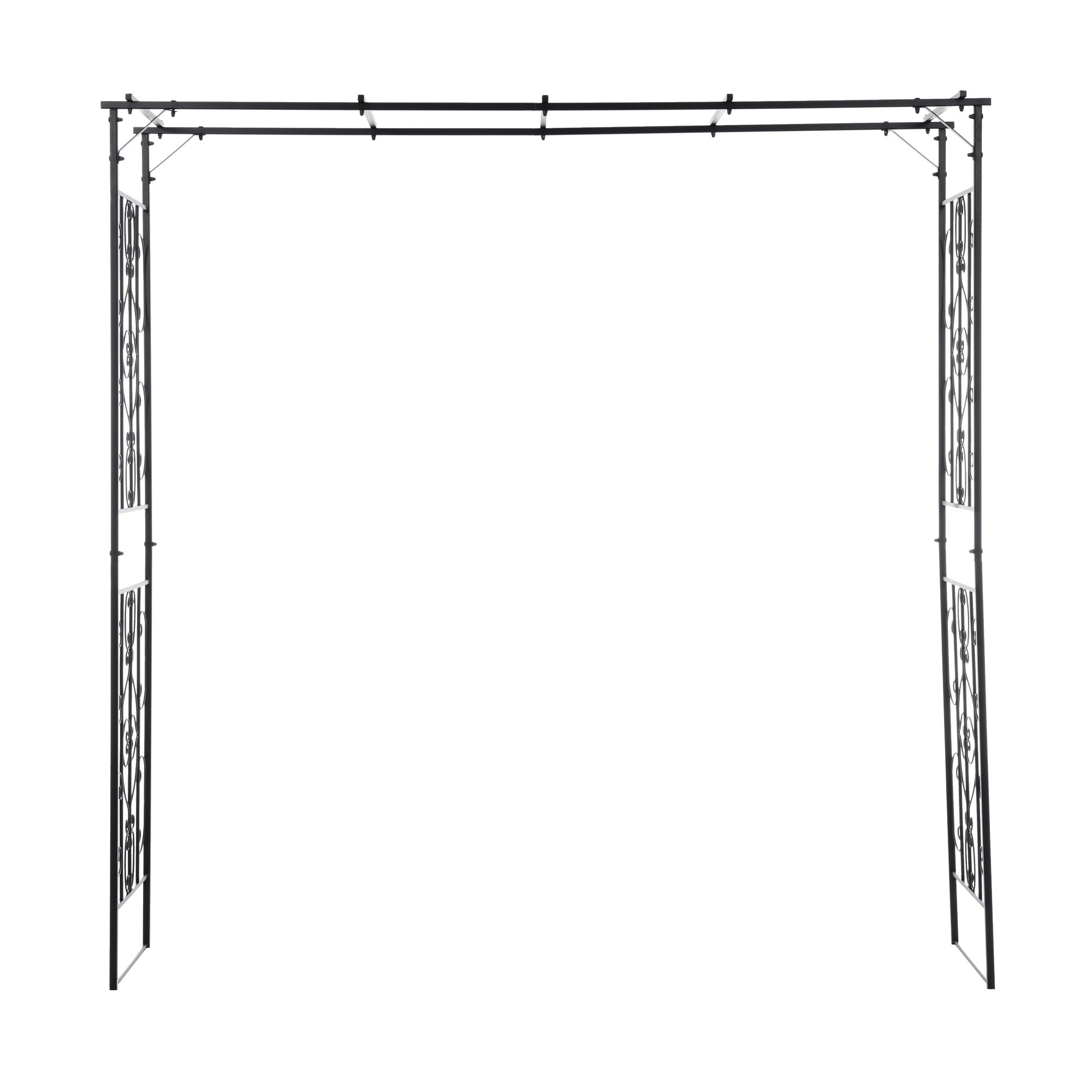 【国内発送Ｍ】1897【元SKU：N508P249394A】ガーデンアーチ ローズアーチ 園芸 ガーデニング用品 ガーデン ファニチャー スチール 鉄製 薔薇アーチ 外 園芸用品 アーチ ガーデニング