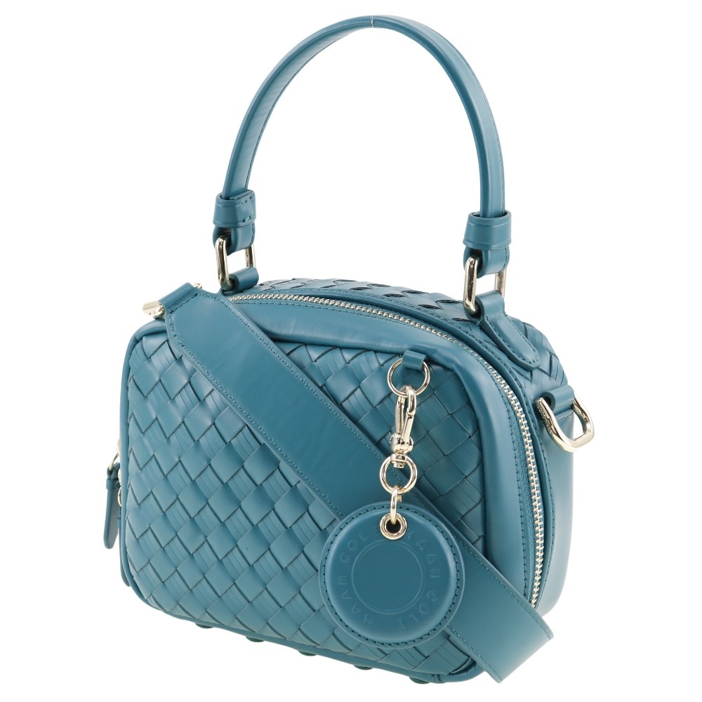 ウォーブン ショルダーバッグ レザー レディース 中古品 Aランク ウォーブン ショルダーバッグ レザー レディース 中古品 Aランク