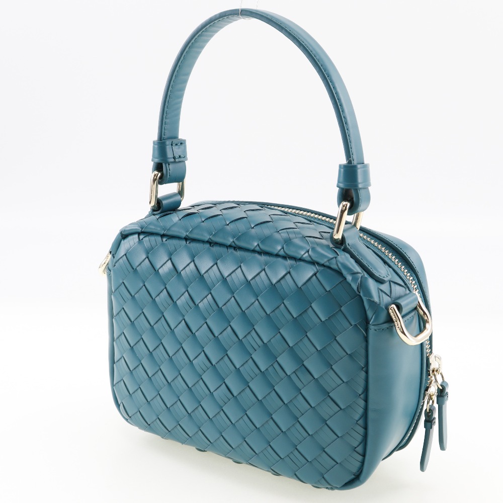 ウォーブン ショルダーバッグ レザー レディース 中古品 Aランク ウォーブン ショルダーバッグ レザー レディース 中古品 Aランク