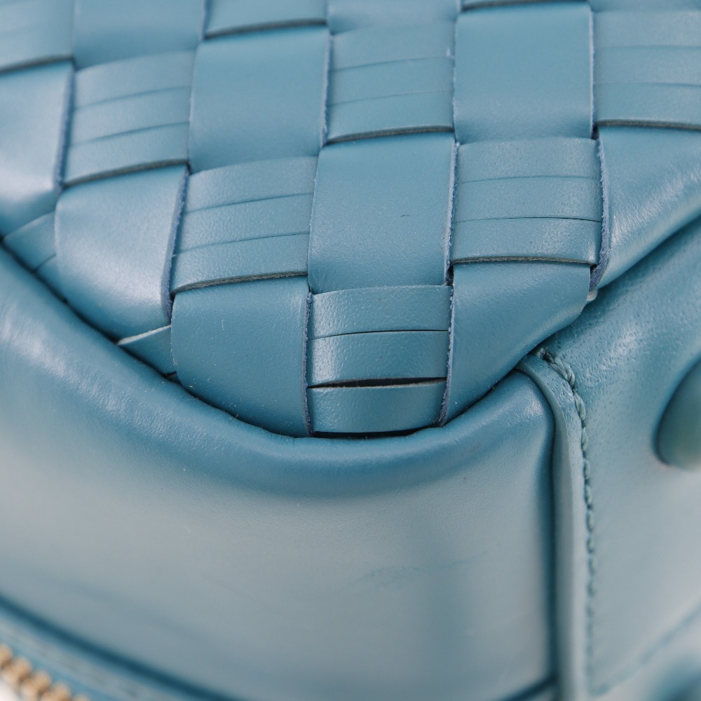 ウォーブン ショルダーバッグ レザー レディース 中古品 Aランク ウォーブン ショルダーバッグ レザー レディース 中古品 Aランク