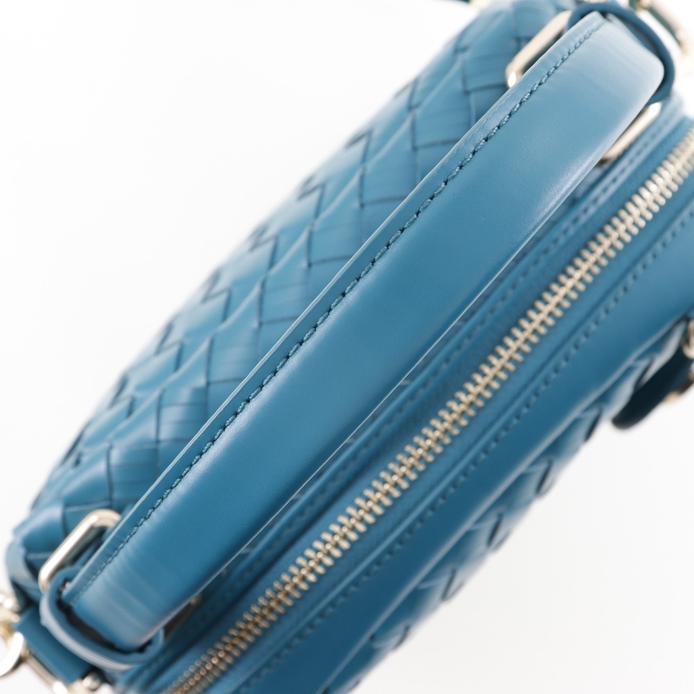 ウォーブン ショルダーバッグ レザー レディース 中古品 Aランク ウォーブン ショルダーバッグ レザー レディース 中古品 Aランク