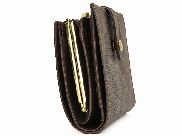 Louis Vuitton 二つ折り財布 ダークブラウン Louis Vuitton 二つ折り