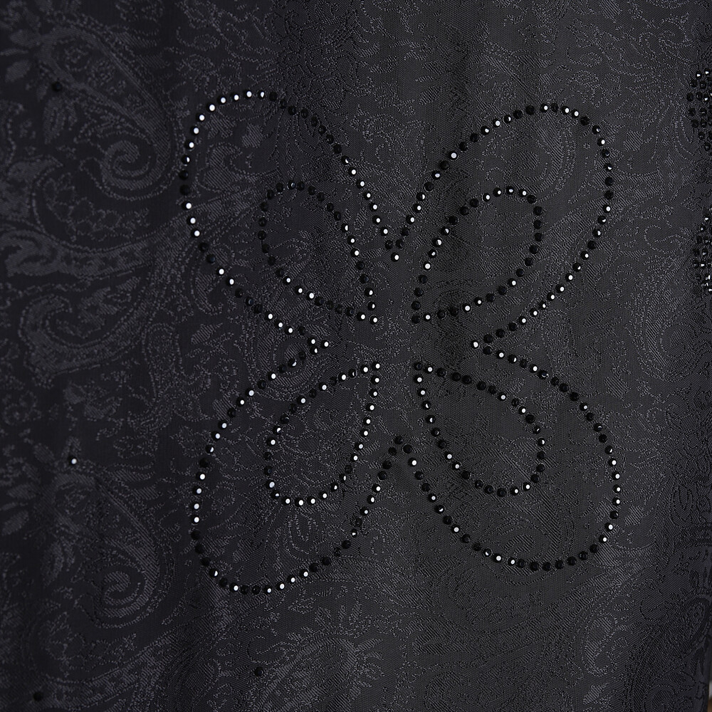 【SURGERY】 SURGERY PAISLEY ICE CLOVER SCARF : BLACK 【SURGERY】 SURGERY PAISLEY ICE CLOVER SCARF : BLACK