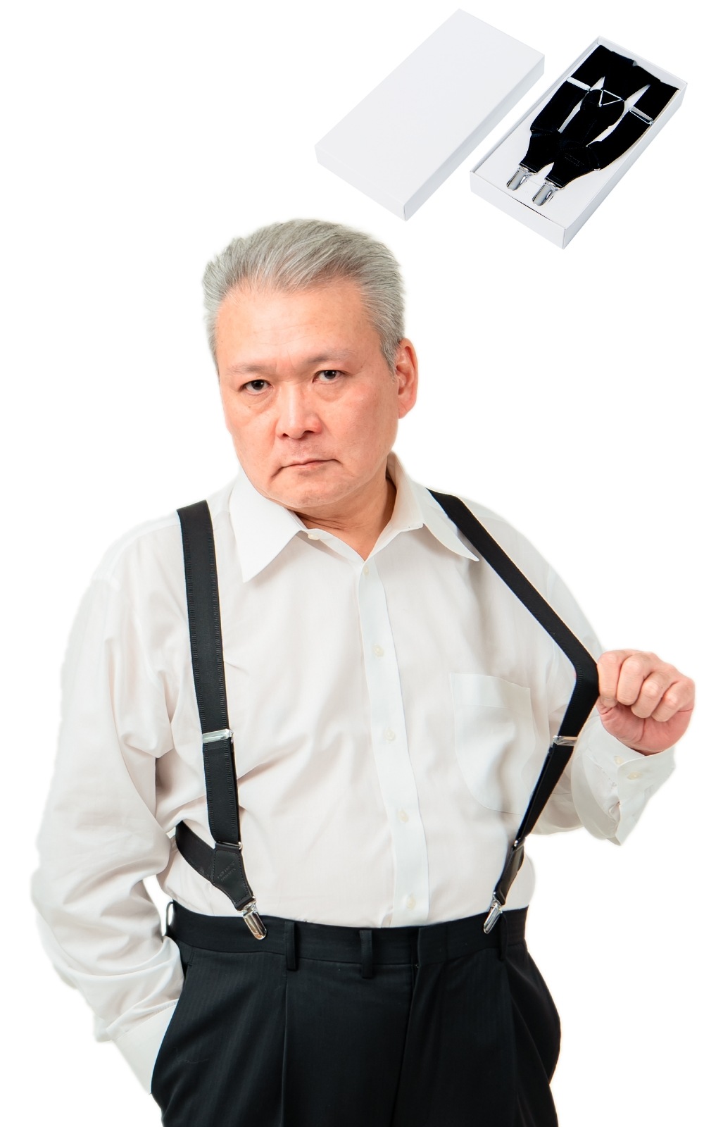 [ONLYNESS] 日本老舗製 サスペンダー ホルスター メンズ 30mm 着脱簡単