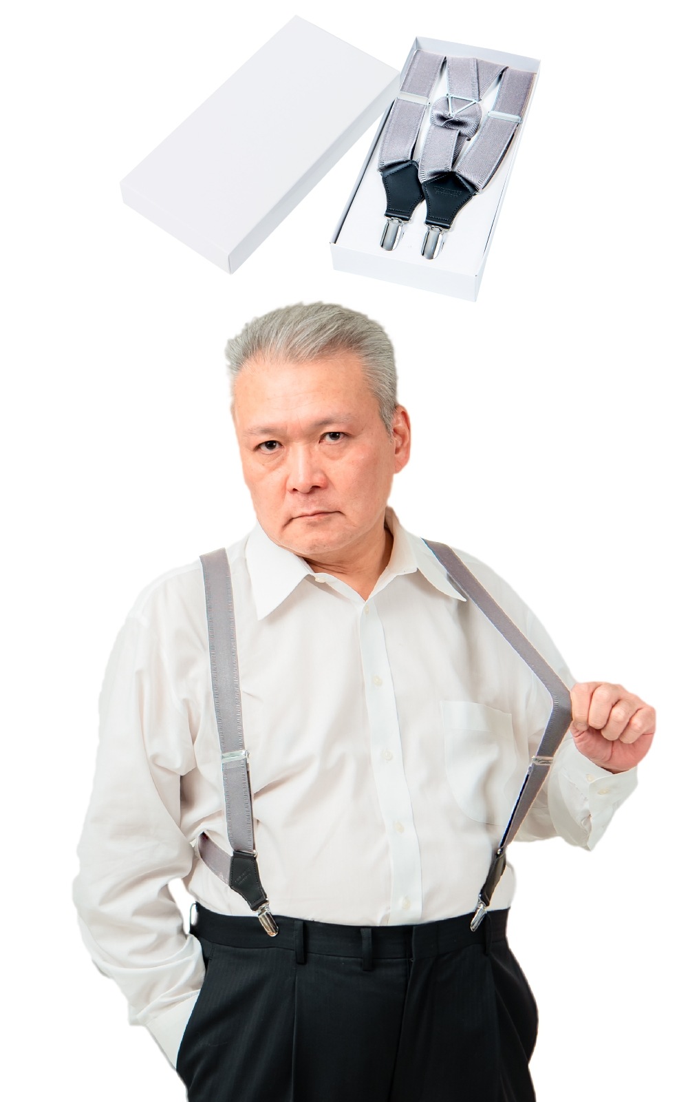 [ONLYNESS] 日本老舗製 サスペンダー ホルスター メンズ 30mm 着脱簡単