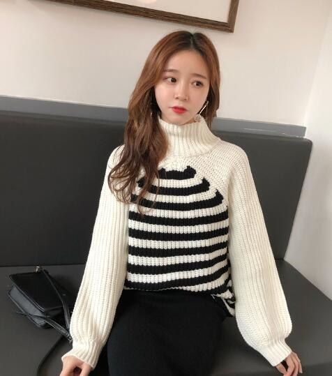 韓国ファッション レディース 美人ニット パフスリーブ リブ袖 体型カバーになる 女子力UP タートルネック ニット トップス 韓国ファッション レディース 美人ニット パフスリーブ リブ袖 体型カバーになる 女子力UP タートルネック ニット トップス