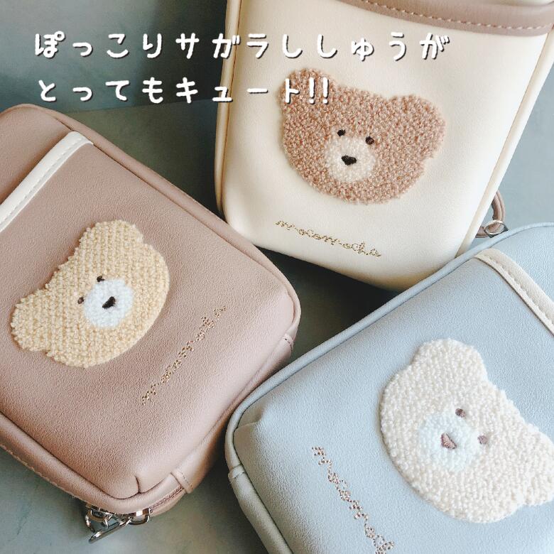 Qoo10] モコモカ スマホポーチショルダー モカ