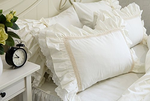 綿100姫系寝具カバー/レース付きフリ : 寝具・ベッド・マットレス 通販即納
