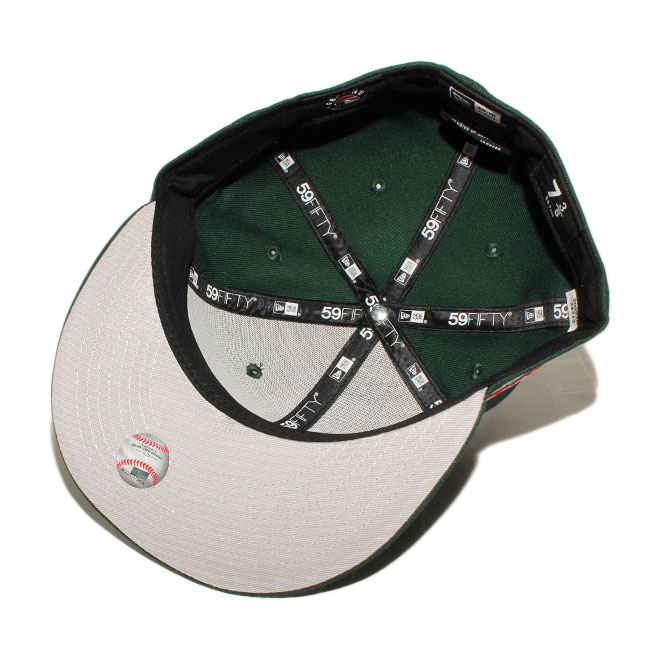 ベースボールキャップ 帽子 59fifty メンズ レディース MLB オークランド アスレチックス 6 3/4-8 1/4