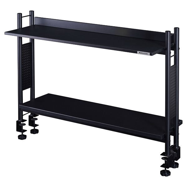 Bauhutte バウヒュッテ BHS-1200HN-BK デスクラック2 ブラック 1200mm幅 メーカー直送